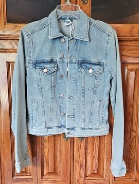 H&M Light Blue Denim Jean Jacket